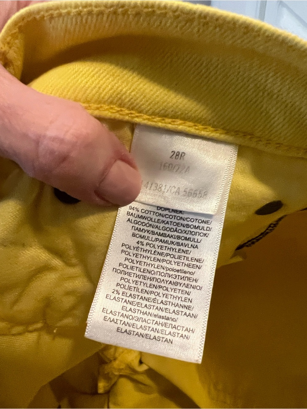 Yellow Polo Jeans - Bright Canary - Picture 5 of 5
